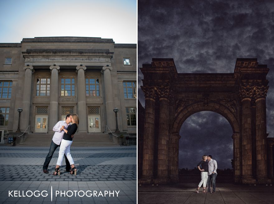 Columbus Engagement Photo