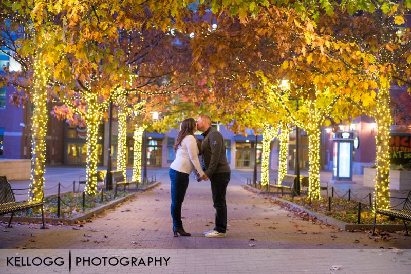 Columbus Arena District Engagement Photos