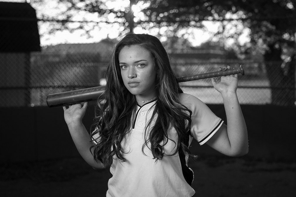 Columbus Ohio Softball Senior Portrait