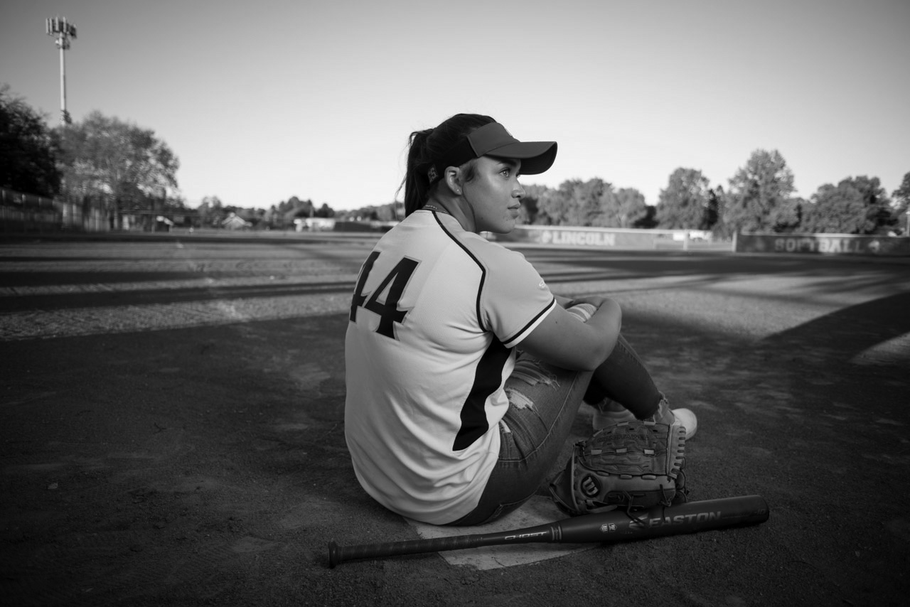 Columbus Ohio Softball Senior Portrait