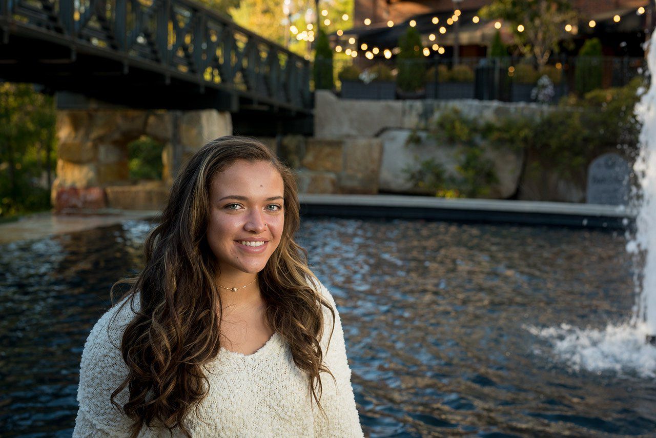 Creekside Senior Portrait