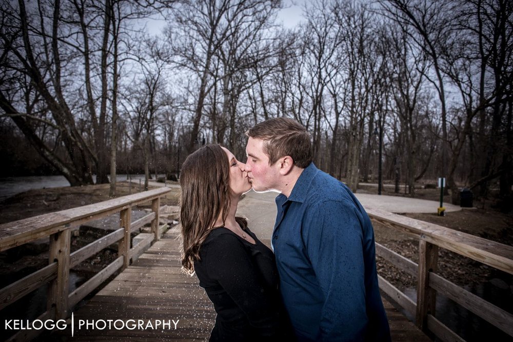 Raining Engagement Session