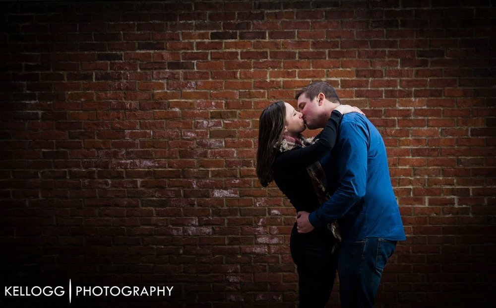 Red Bricks Engagement Session