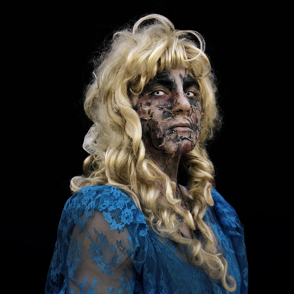 jll photographie simulacre portrait montreal zombie walk