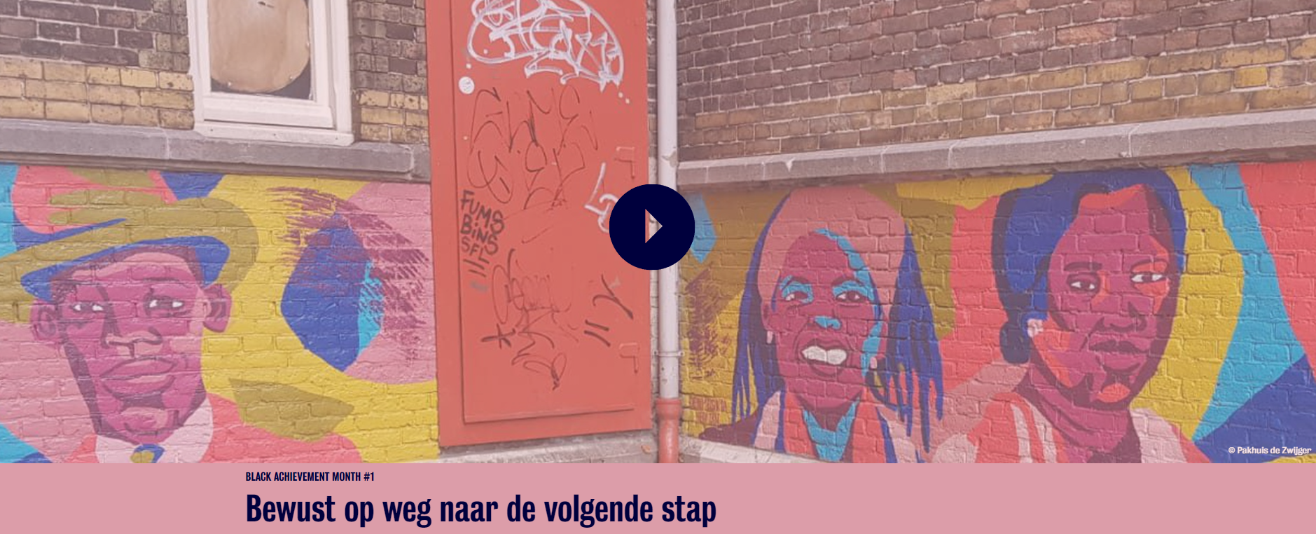 Bewust op weg naar de volgende stap: Black Achievement month #1