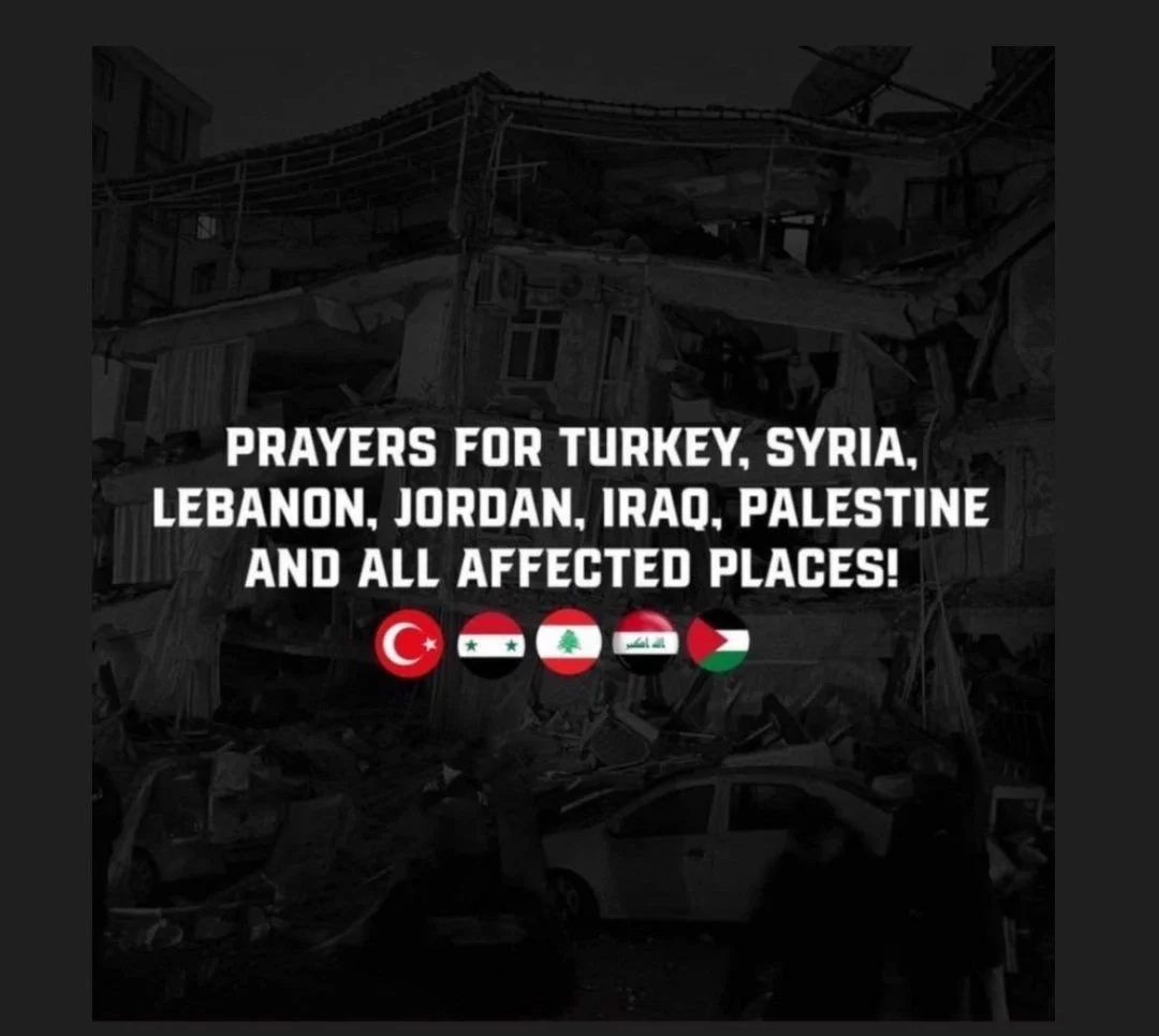 Slachtoffers aardbeving Turkije