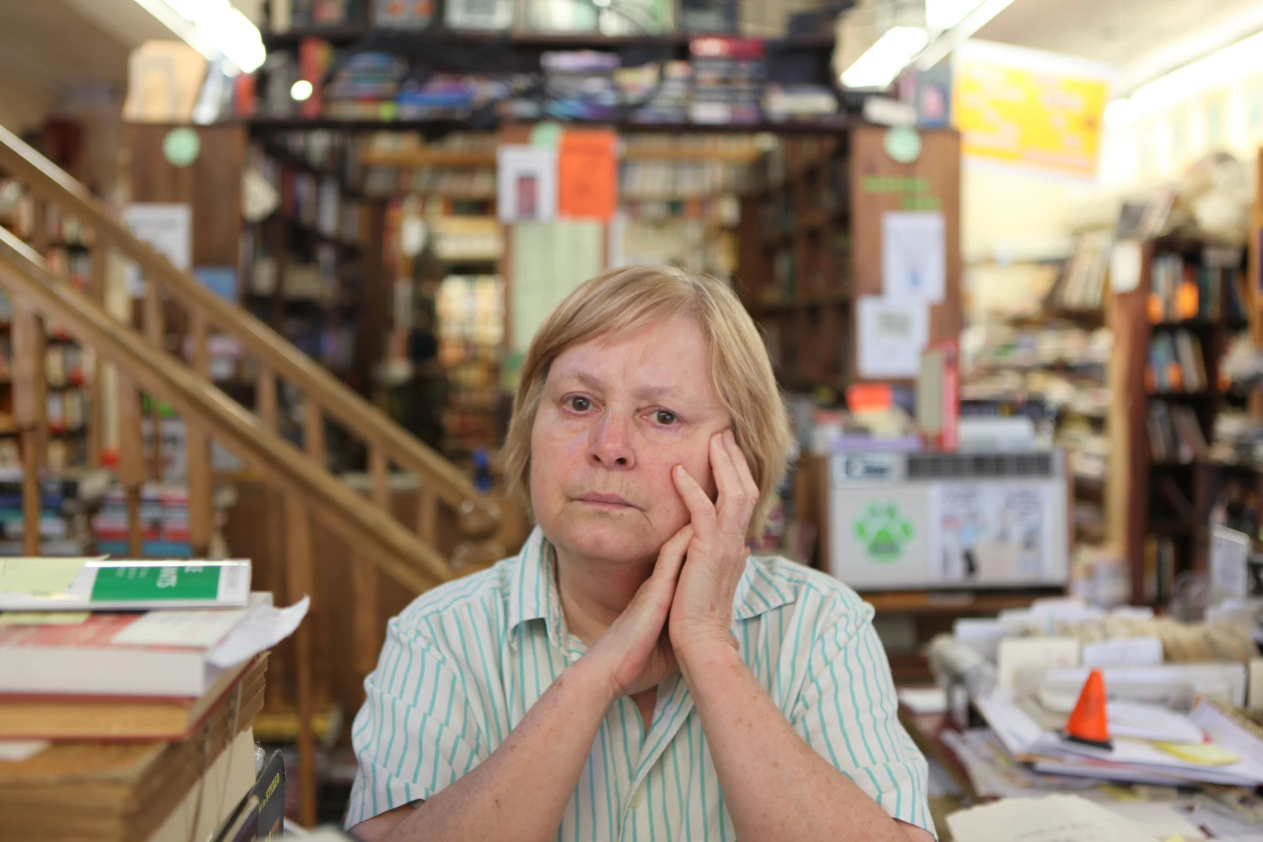 Nancy. Bookstore owner. Plattsburgh, New York, USA