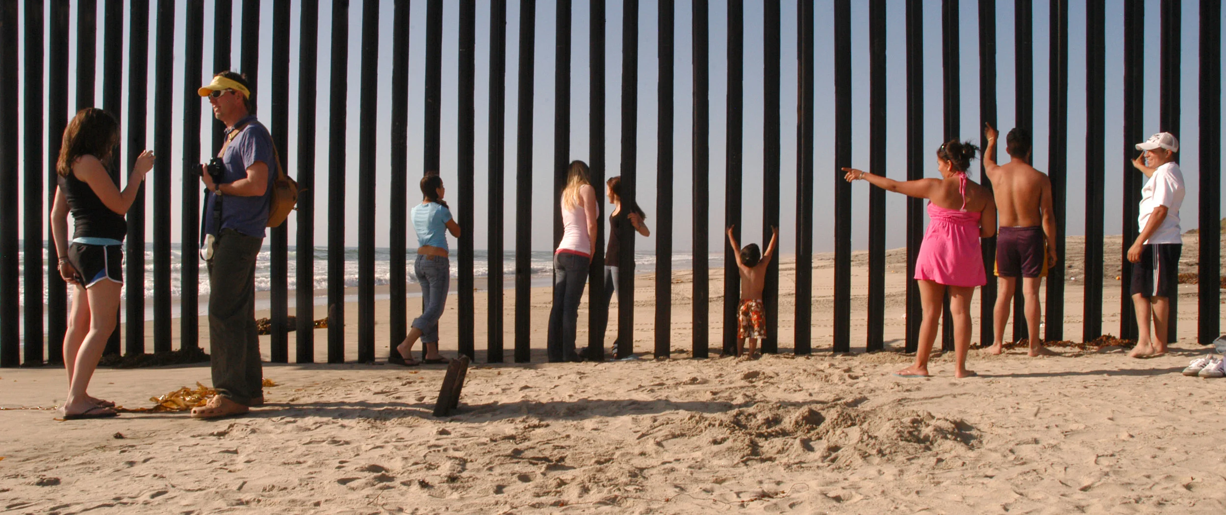 U.S.-Mexico border fence, Tijuana, Baja California, Mexico