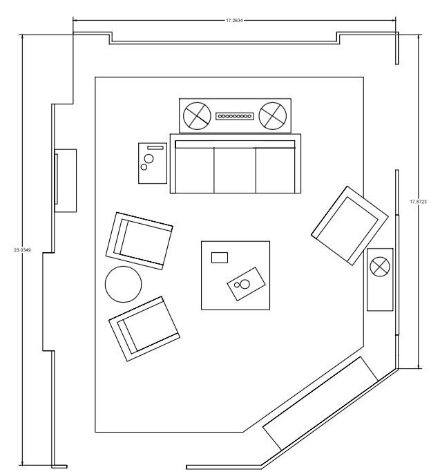 Family Room Floor Plan