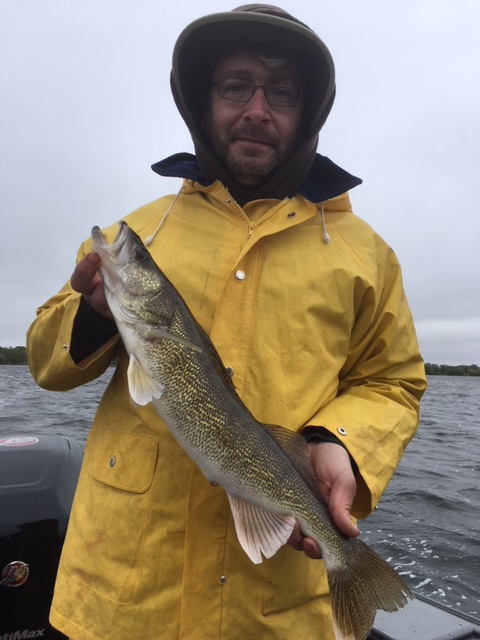 Nick with a 23 incher in a 30 plus mph wind.