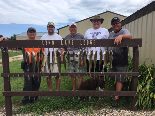 15 walleyes by 10:30 but were chased off the water by bad looking weather.