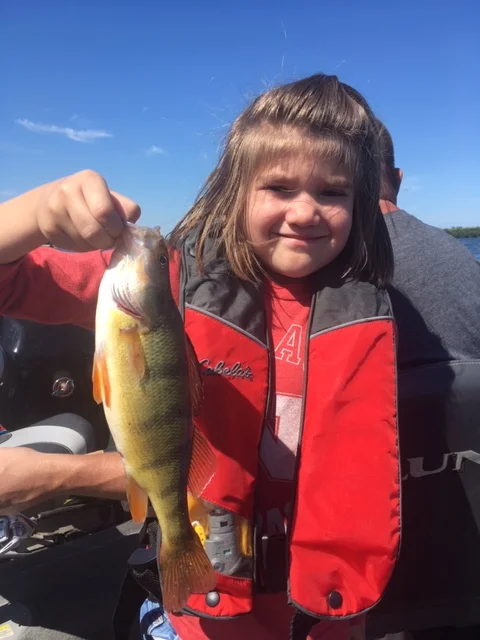 10” perch released.