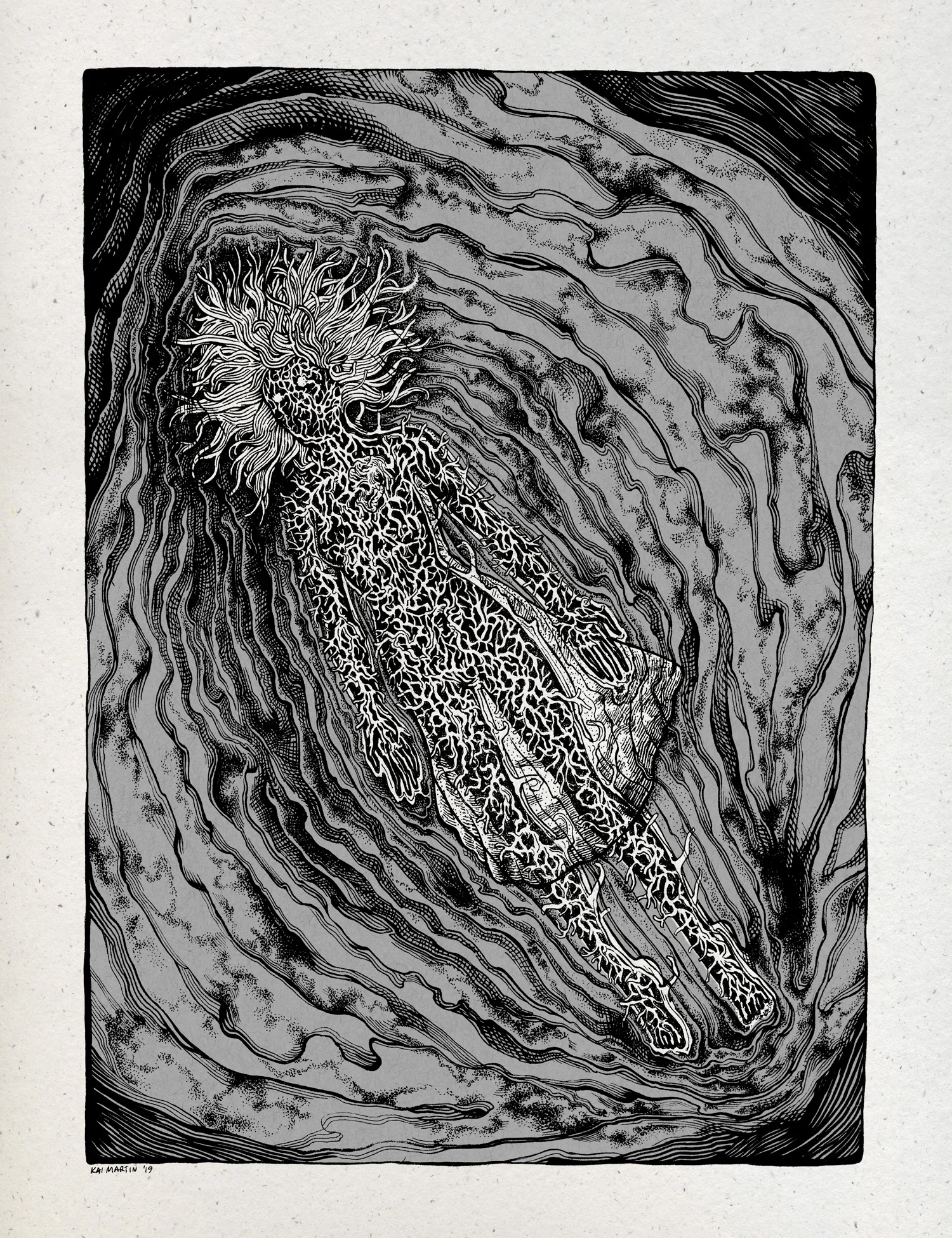Stress 2019 - Ink on Paper