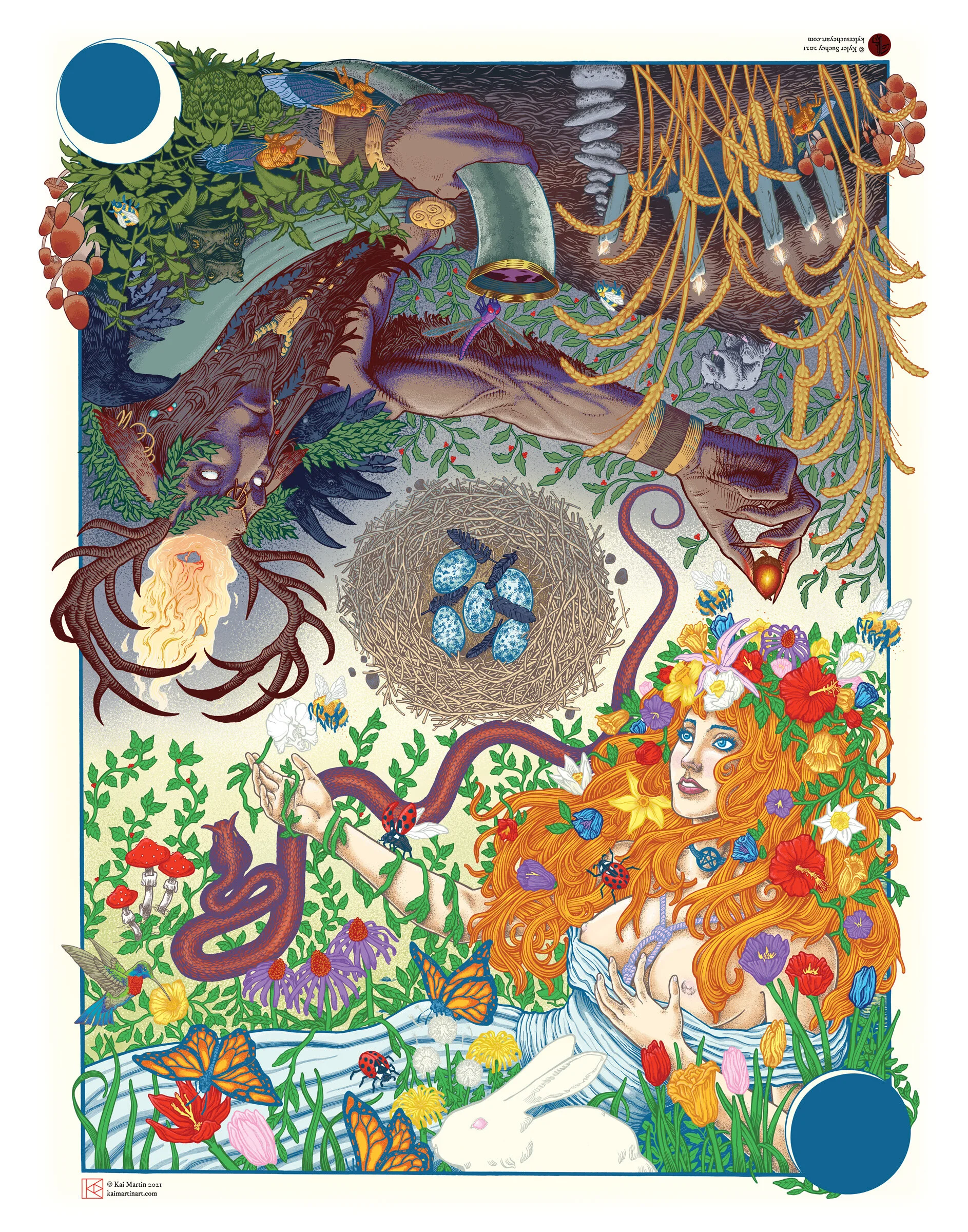 Rites Of Spring Color Print