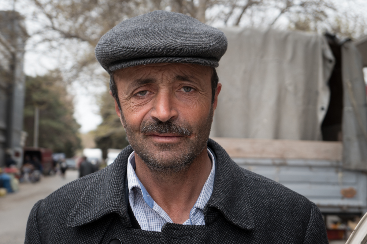 At the market people waved us down to be photographed, including this lovely gentleman.