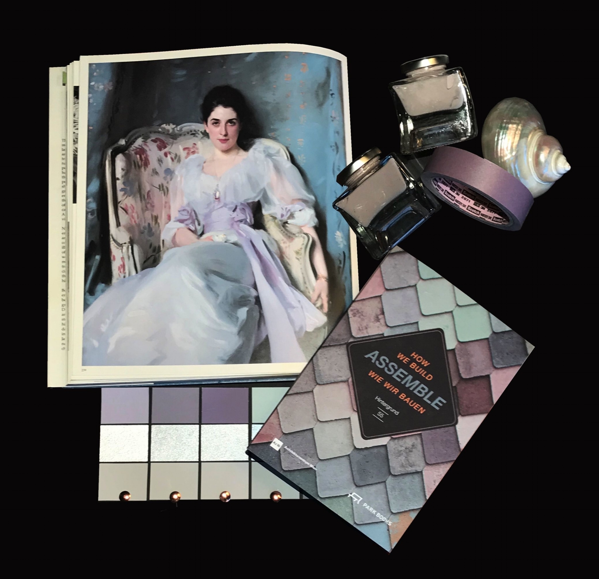 Color of the month - Februar - Pastel Lila