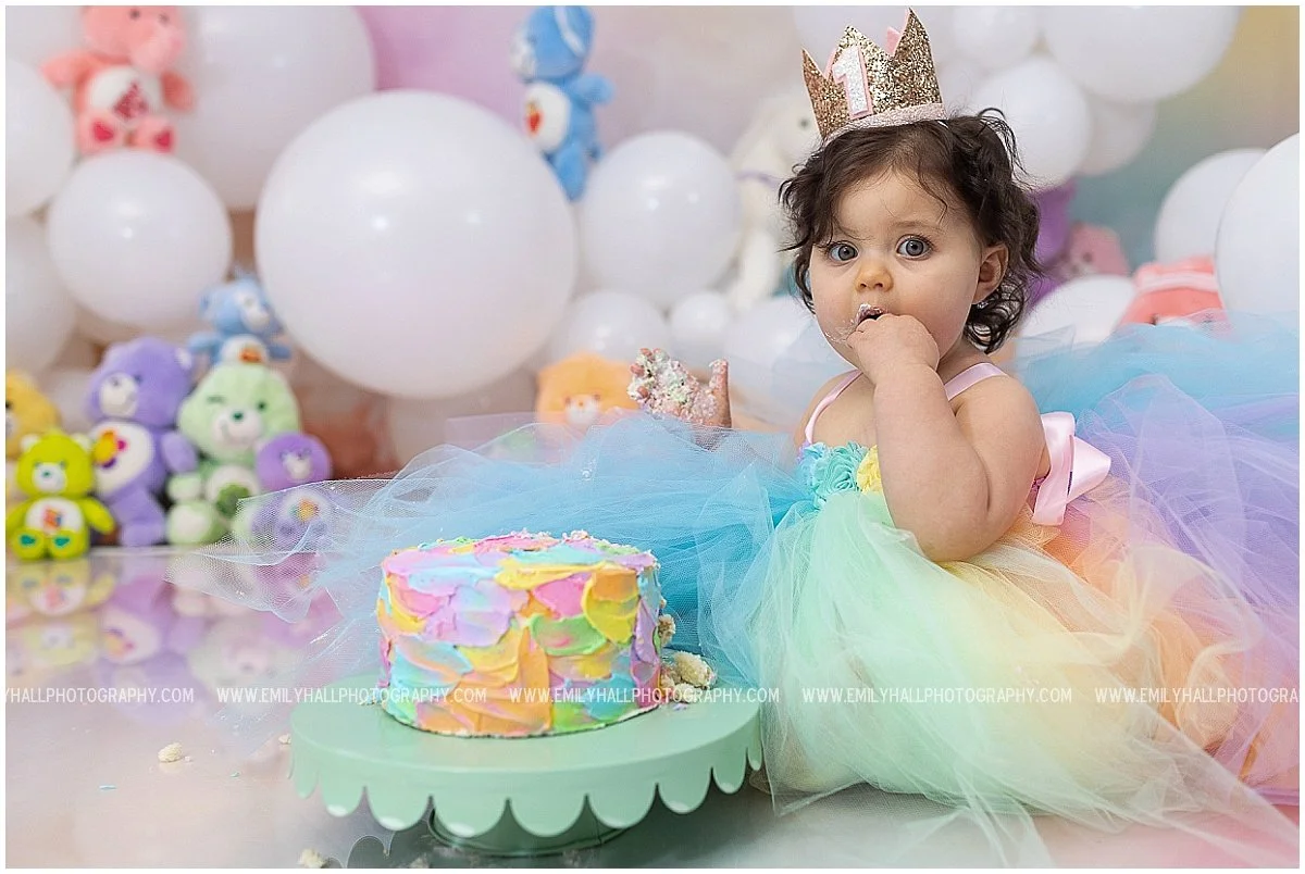 Winter OneDerland Wonderland Cake Smash Albany Oregon--8.jpg