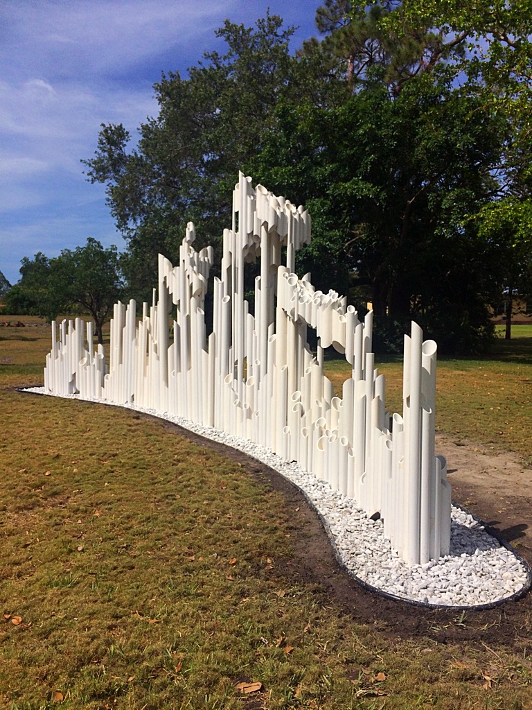 In 2017 parts of the PVC pavilion were donated to Morning Star Renewal Center in Pinecrest.