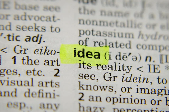 Idea, deconstructed. Photo by Uberof202 ff, licensed under Creative Commons