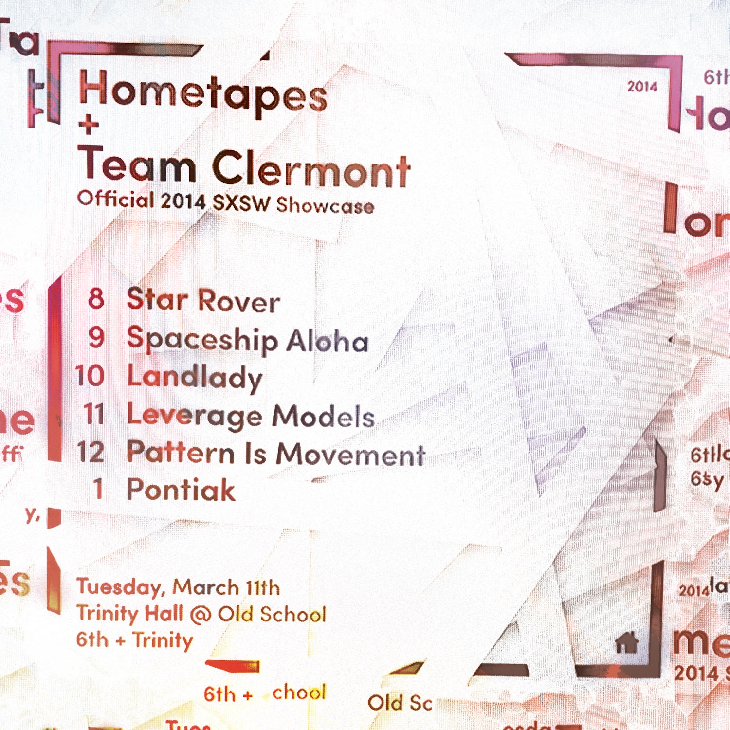 Hometapes + Team Clermont Showcase Flyer