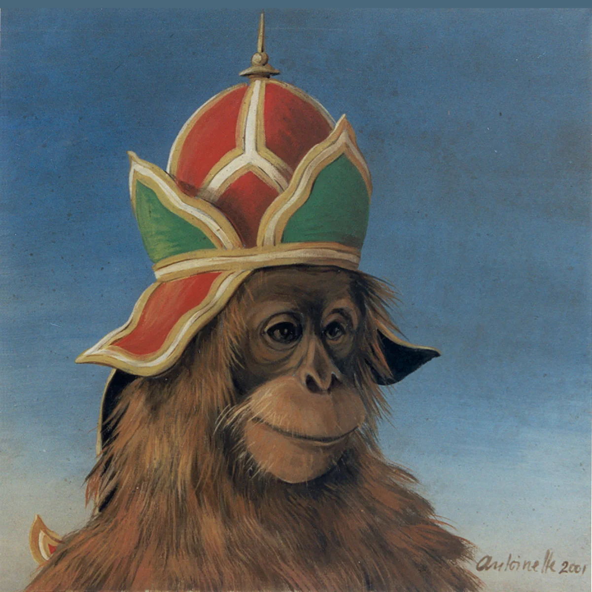 Monkeys with Headdresses