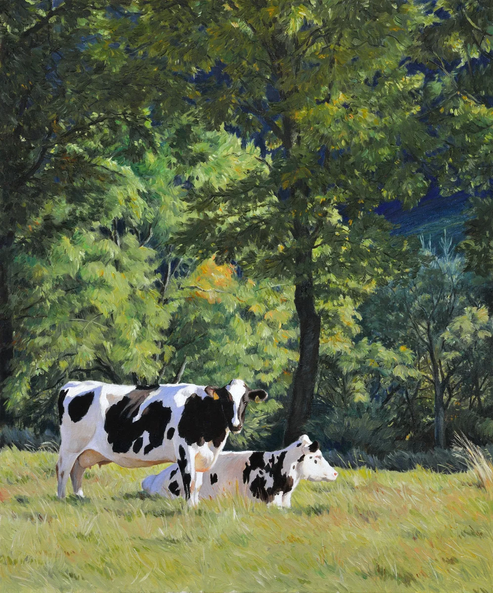 Landscape with Cows