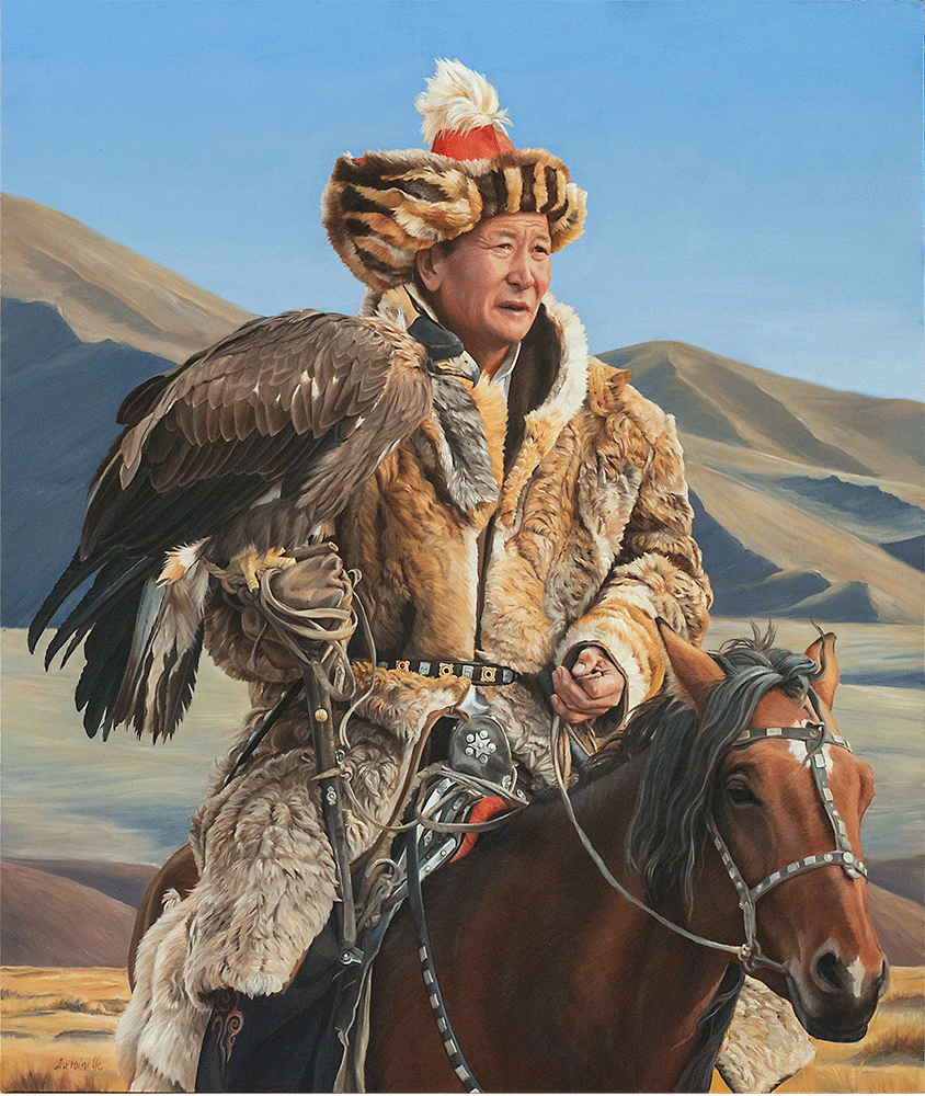 Eagle Hunter, left
