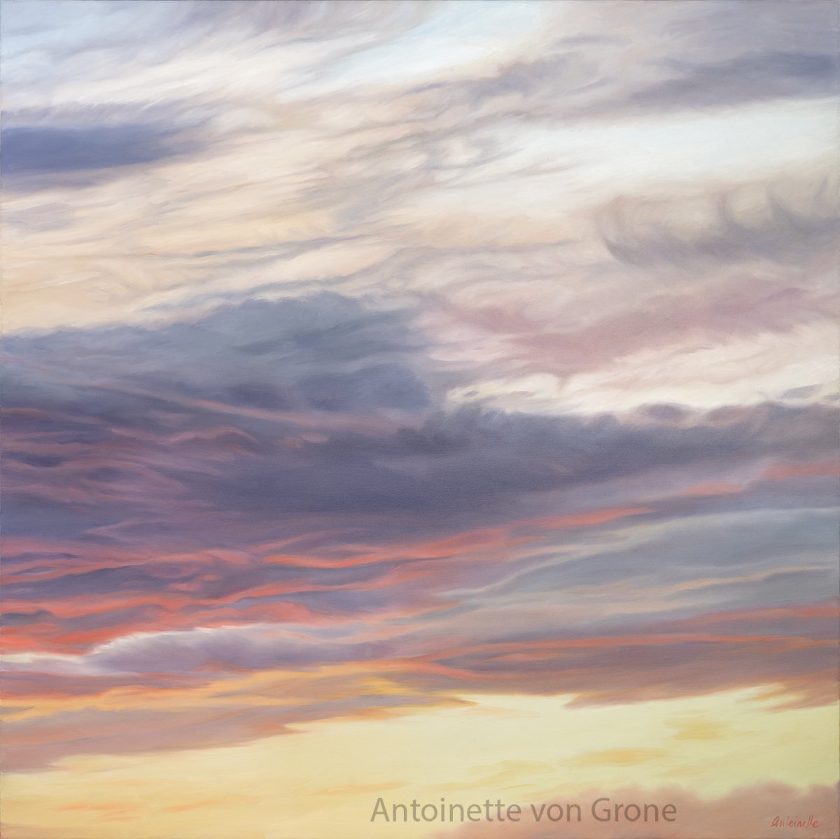 Marbled sky