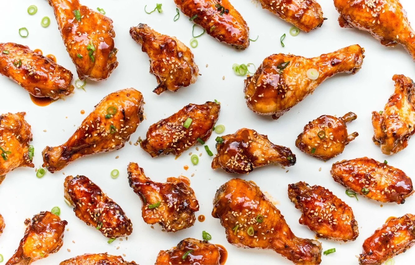 KOREAN BBQ WINGS for WE RUB YOU