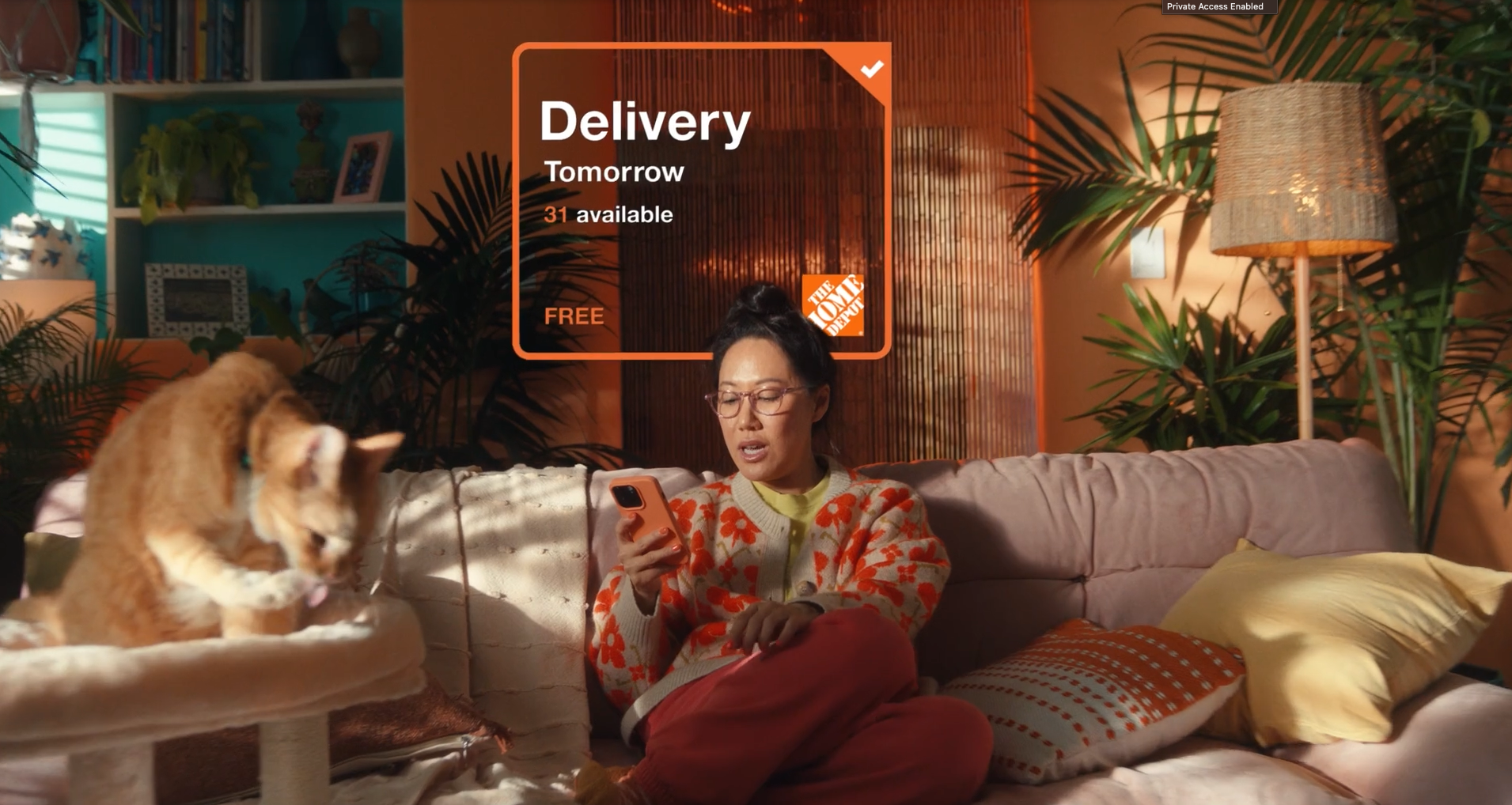 "The Home Depot Delivers" - The Home Depot