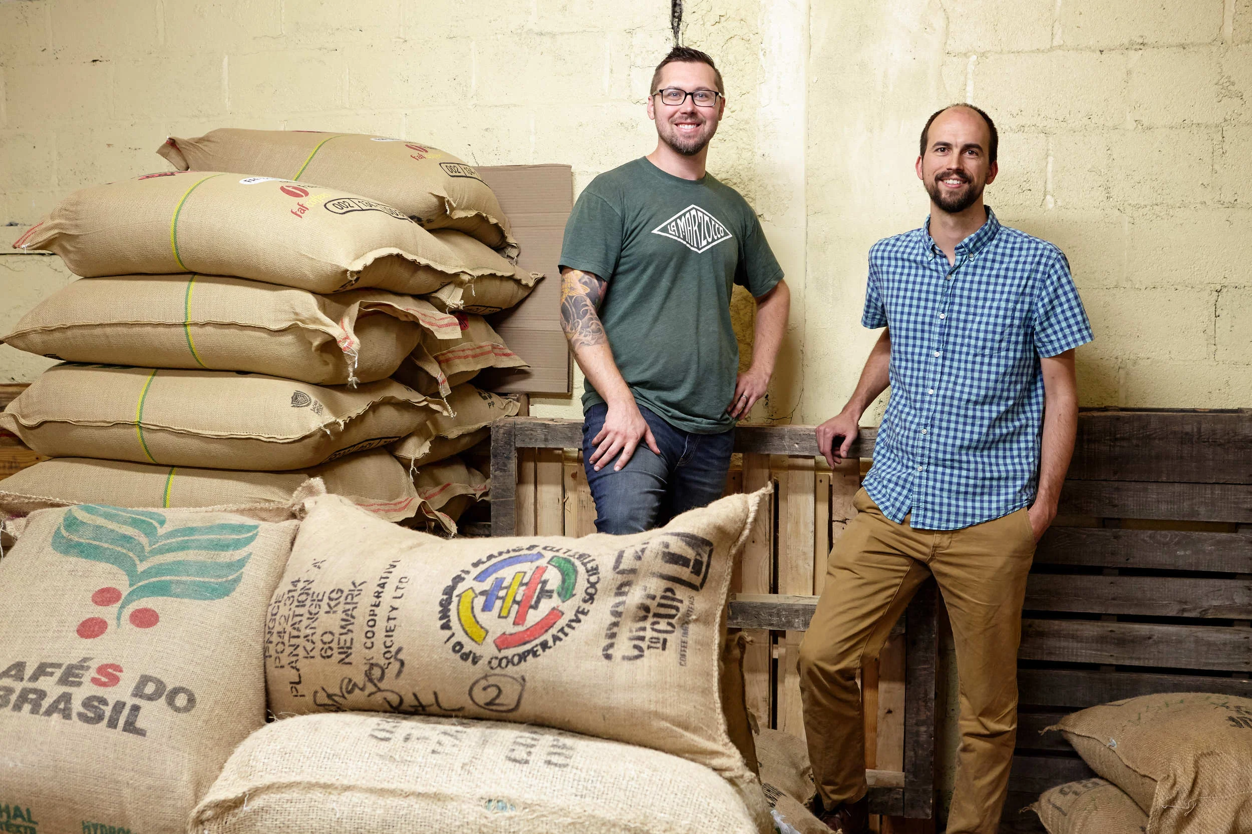Left to Right: Owners Ryan Doan and Les Stoneham. Photo by Brooke Shanesy 