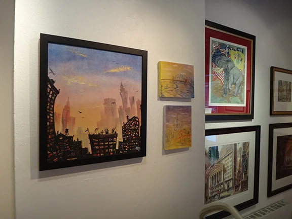 Joshua Benson @ World Trade Art Gallery, NYC