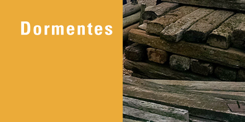 Dormentes Dormentes de linha férrea são utilizados para decoração, paisagismo e outros fins.