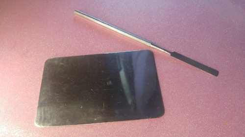 Metal plate and palette knife - a must have for every artist!