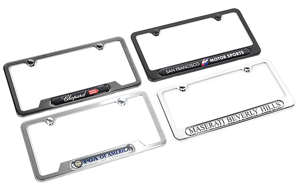 Made In Virginia Black Steel Metal License Plate Frame Car Auto Tag Holder