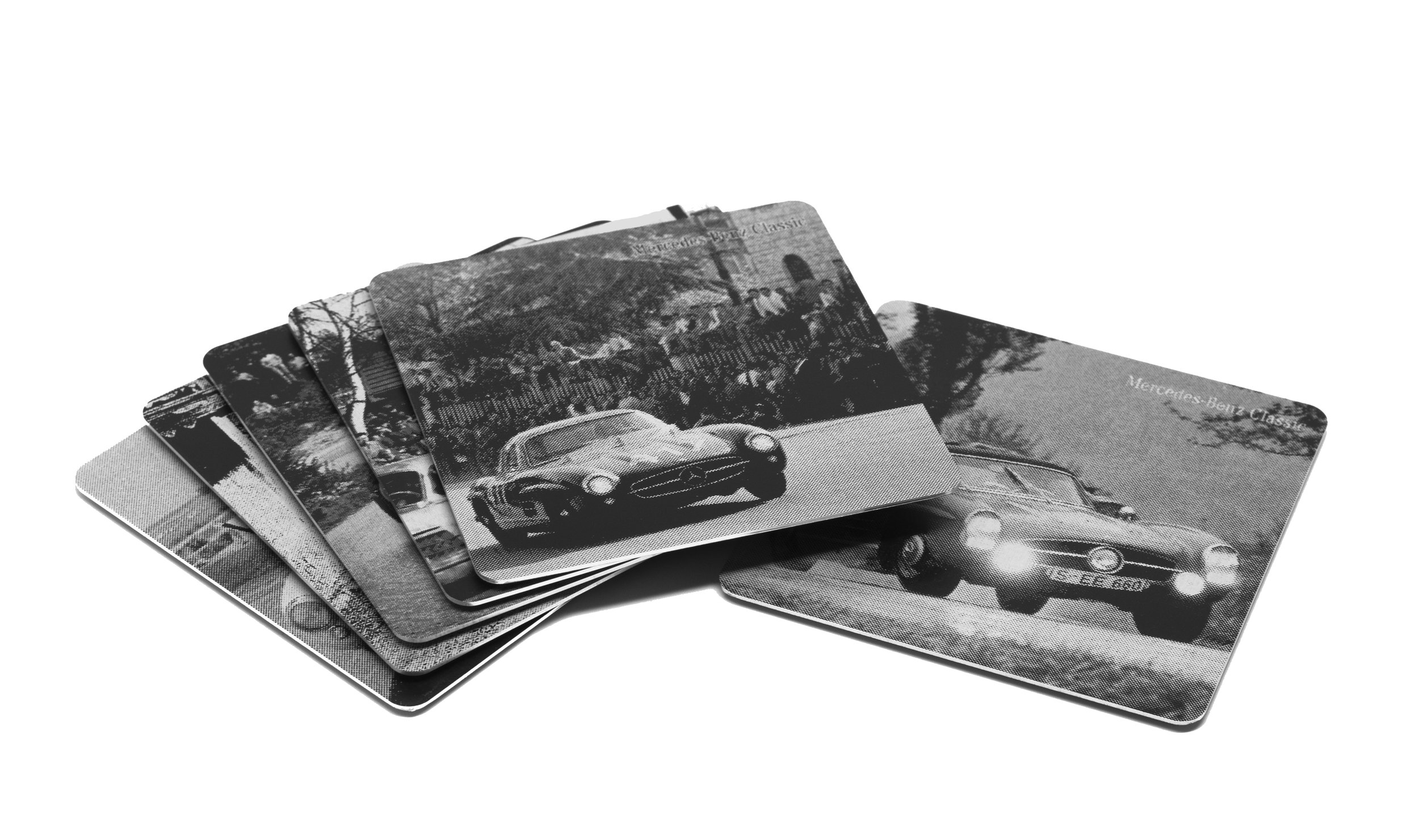 Custom Mercedes-Benz Classic Center Coasters