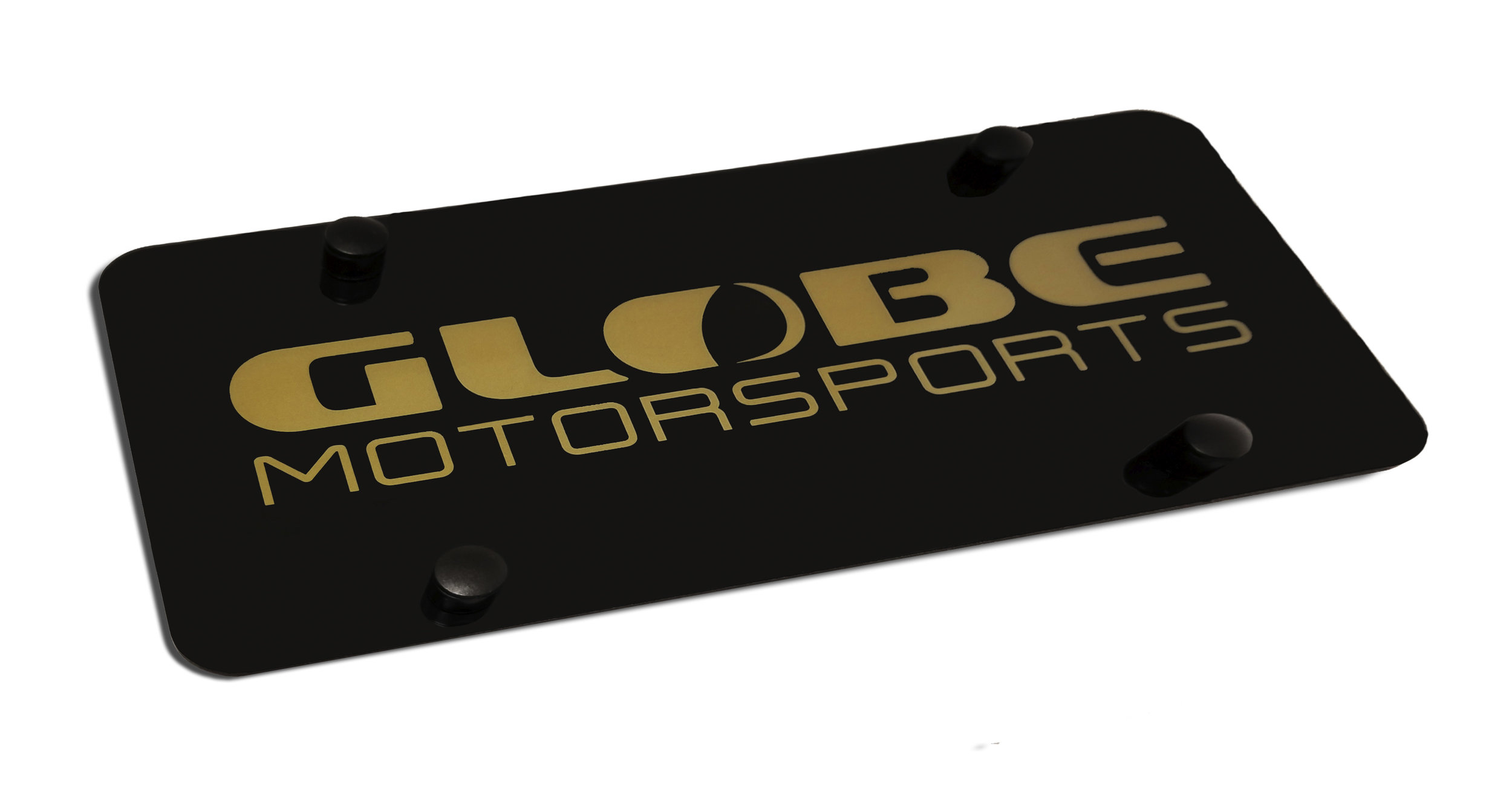 Custom Globe Motorsports Marque Plate