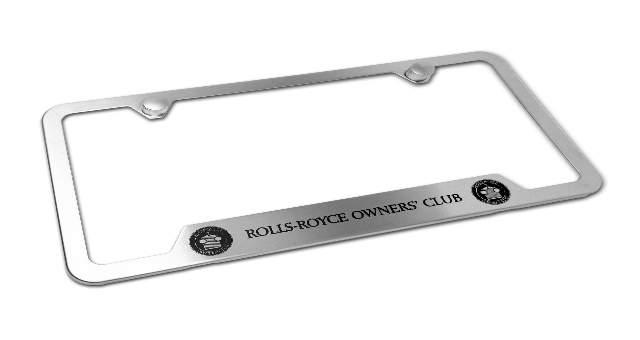 Custom Brushed Rolls Royce Owner's Club Frame