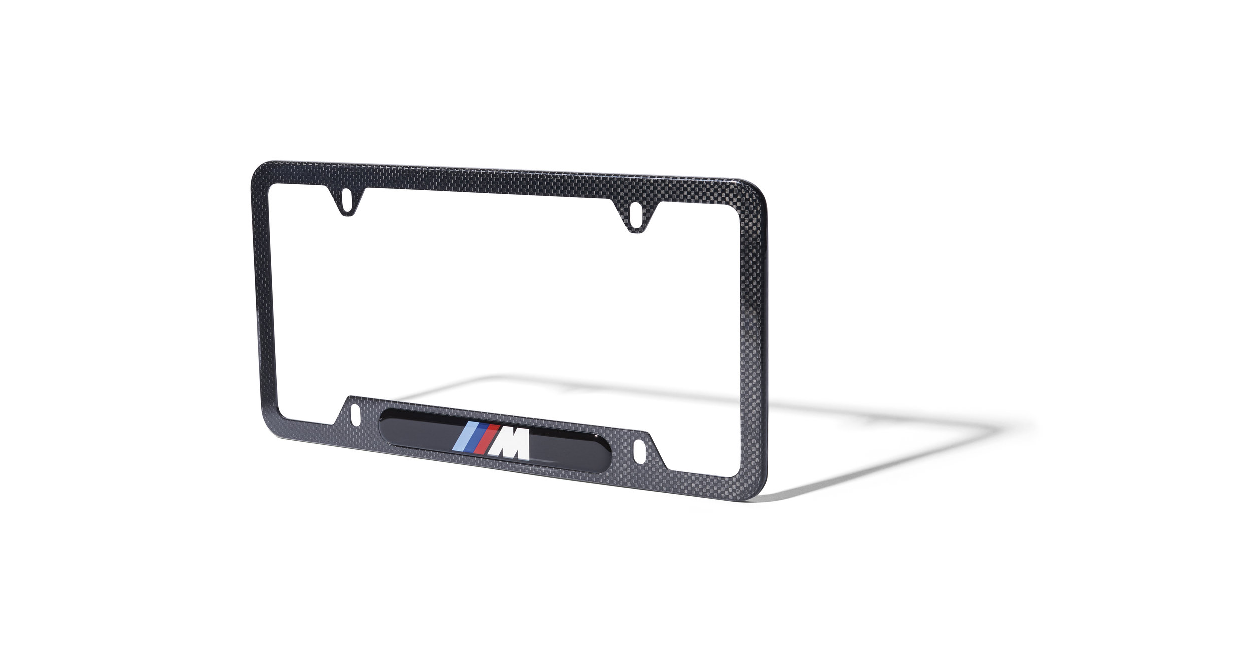 BMW M Carbon Fiber Nameplate Frame