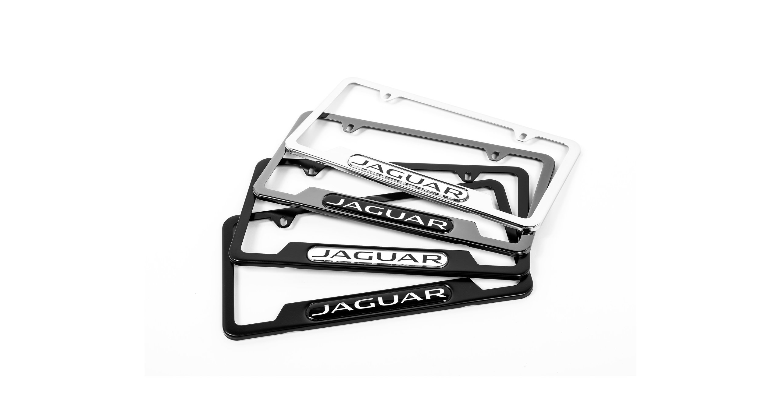 Jaguar Nameplate Frames