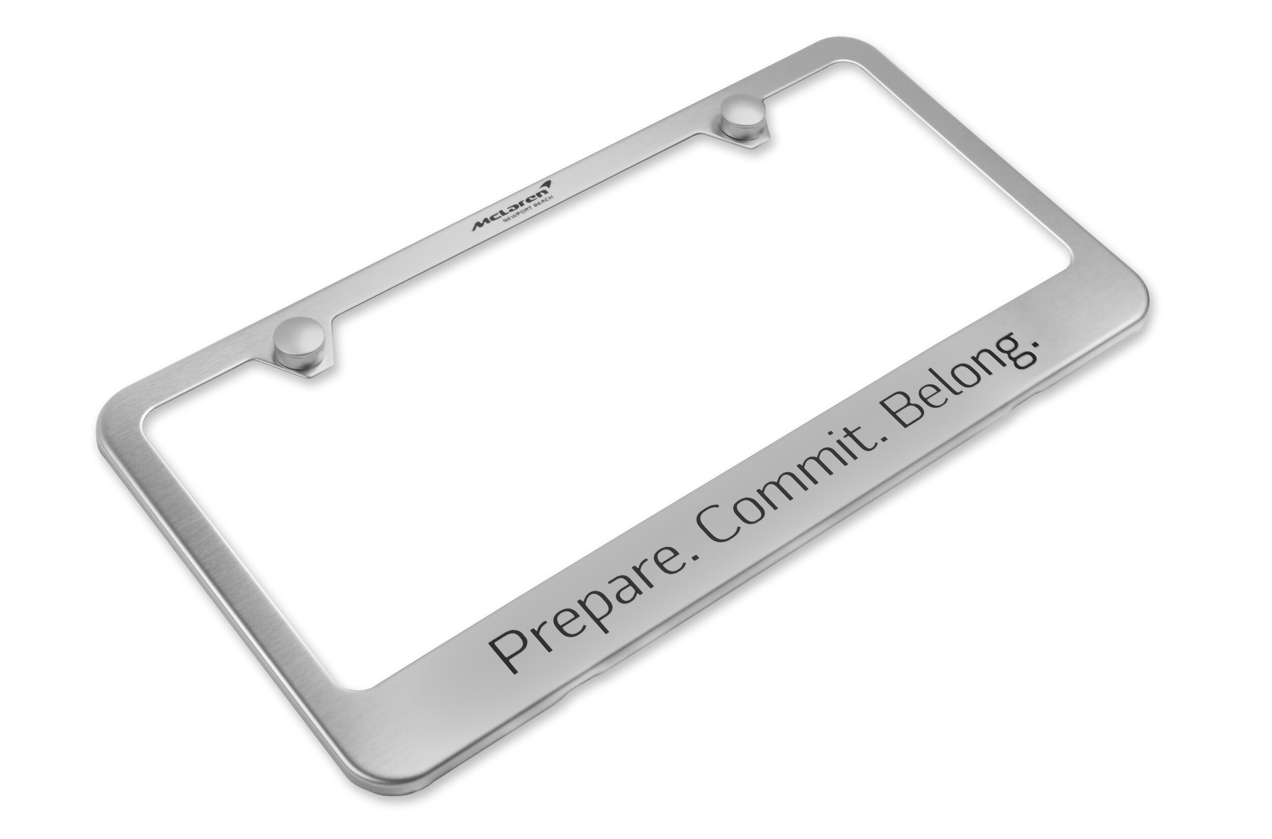 Genuine Carbon Fiber License Plate Frame | Camisasca Automotive Online Store