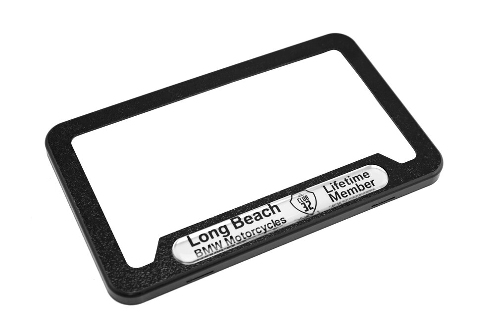 Camisasca Long Beach Motorcycle License Plate Frame