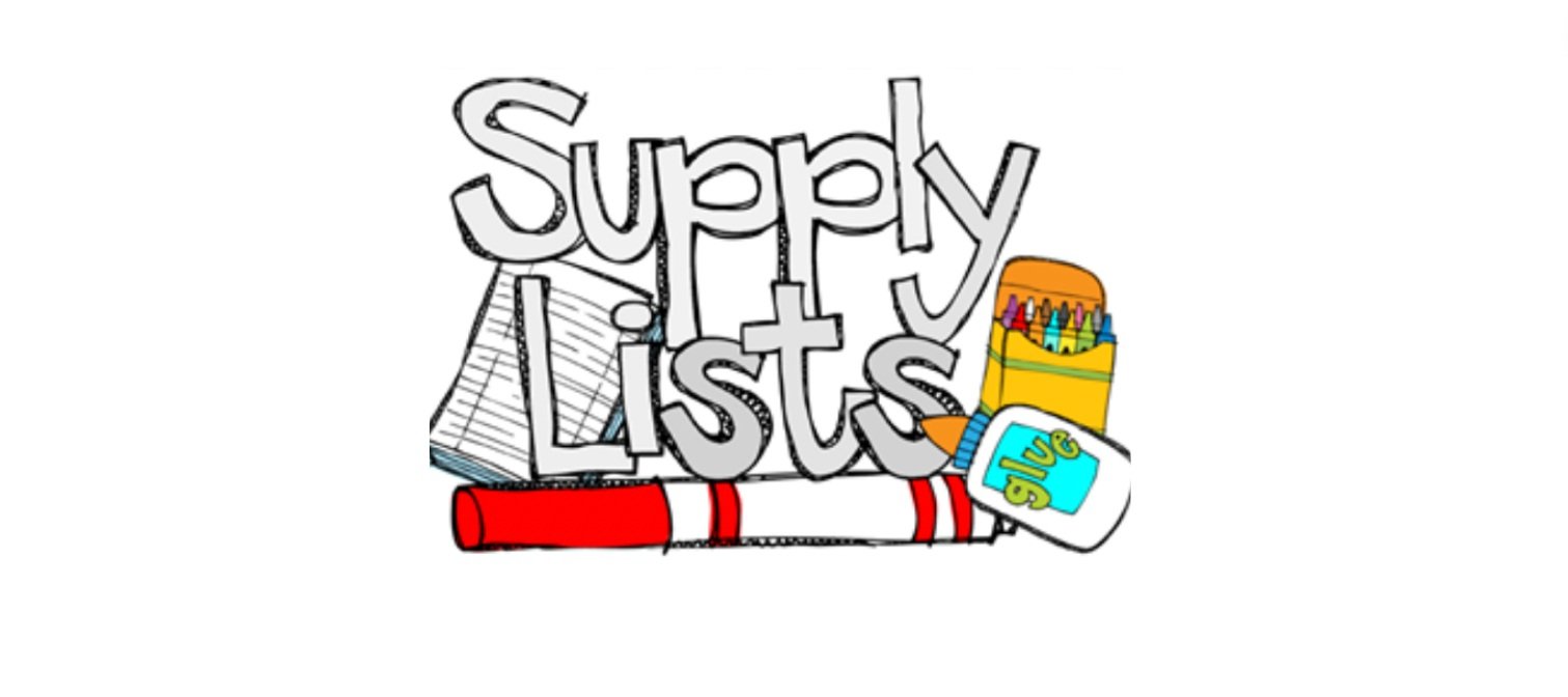 25-26 SCHOOL SUPPLY LISTS