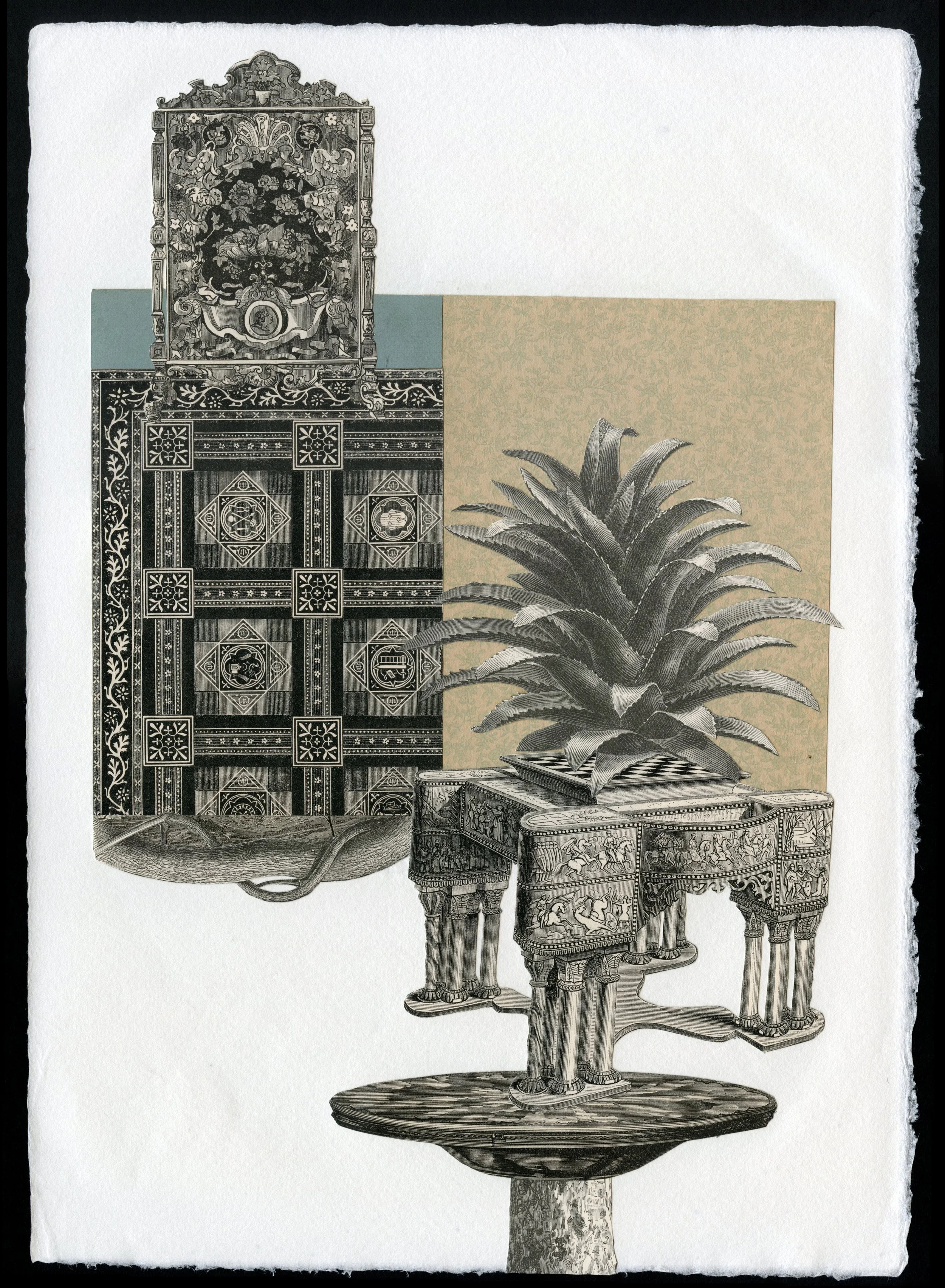 untitled (furniture #1) 8¾ x 12" 2012