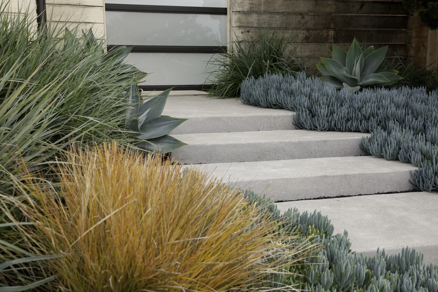 Design by Jeffrey Gordon Smith | Concrete Work by O’Shea Construction