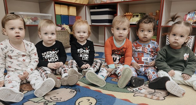 Waddlers (1-year-olds) at Phoenix Preparatory Preschool, Central Phoenix
