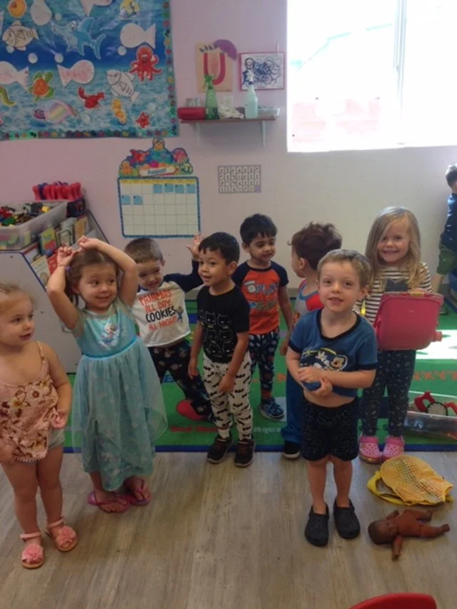 Preschoolers (3-year-olds) at Phoenix Preparatory Preschool, Central Phoenix