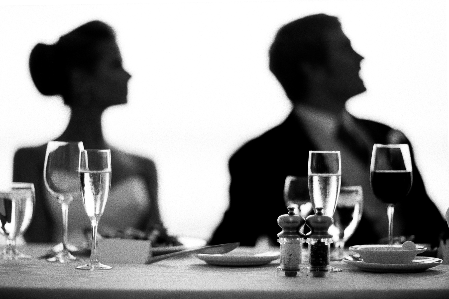 Toast at wedding at Woodmark Hotel in Kirkland, WA