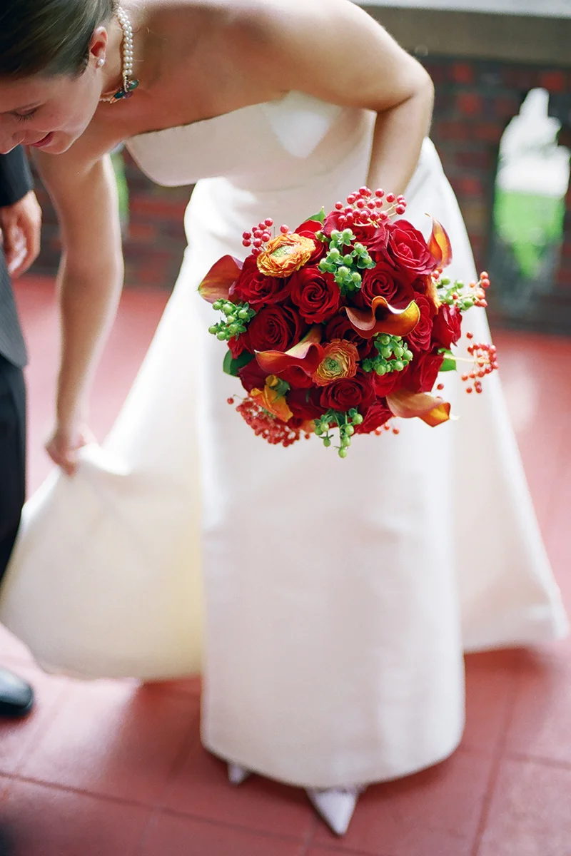 Bride at the Rainier Club in Seattle, WA
