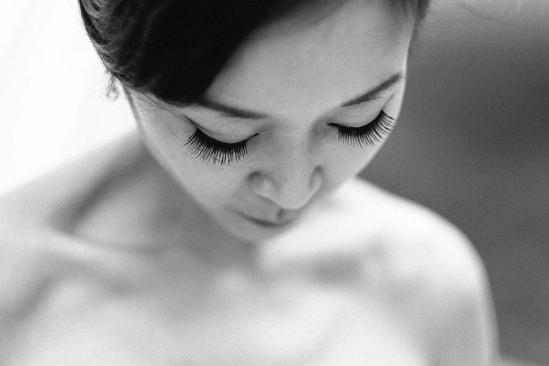 Bride at Basilica of St. Mary in downtown Minneapolis, MN